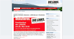 Desktop Screenshot of dielinke-erzgebirge.de